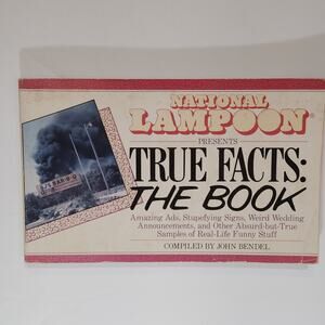 Vintage - National Lampoon Presents True Facts: The Book – 1991 – John Bendel